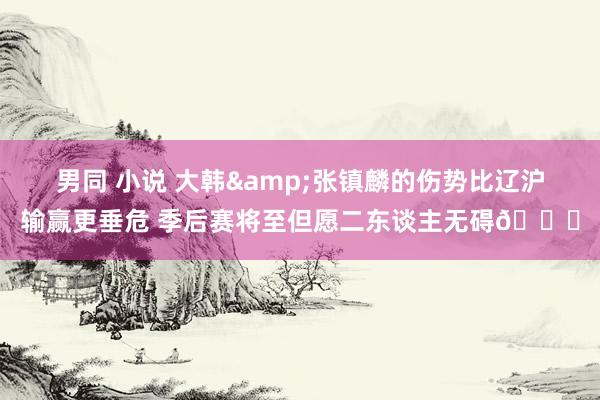 男同 小说 大韩&张镇麟的伤势比辽沪输赢更垂危 季后赛将至但愿二东谈主无碍🙏