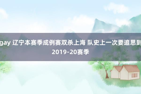 gay 辽宁本赛季成例赛双杀上海 队史上一次要追思到2019-20赛季