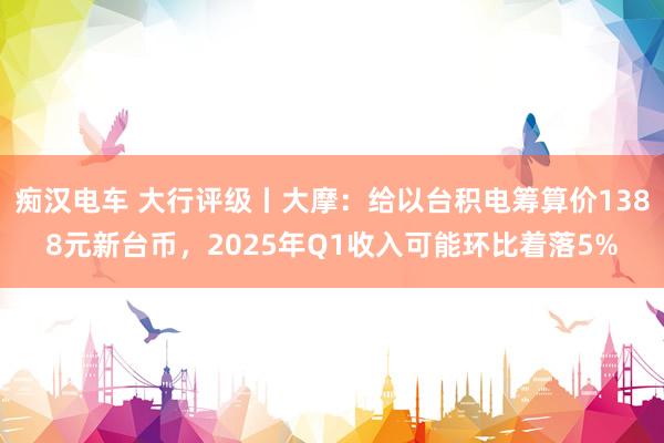 痴汉电车 大行评级丨大摩：给以台积电筹算价1388元新台币，2025年Q1收入可能环比着落5%