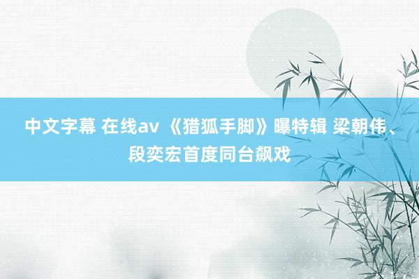 中文字幕 在线av 《猎狐手脚》曝特辑 梁朝伟、段奕宏首度同台飙戏