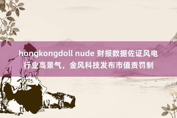 hongkongdoll nude 财报数据佐证风电行业高景气，金风科技发布市值责罚制